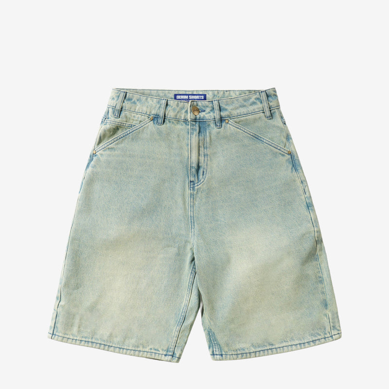 Trim Denim Shorts Sunfade Blue Shorts