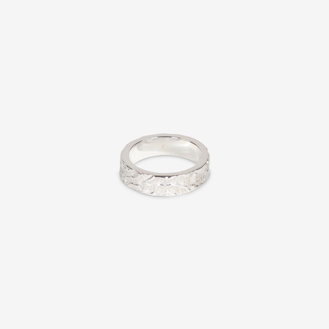 Type 004 Crumpled Ring Silver Jewellery