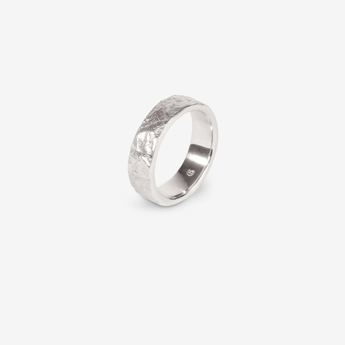 Type 004 Crumpled Ring Silver Jewellery