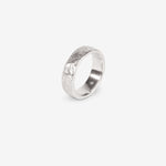 Type 004 Crumpled Ring Silver