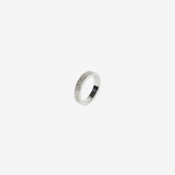 Type 005 Texture Ring Silver Jewellery