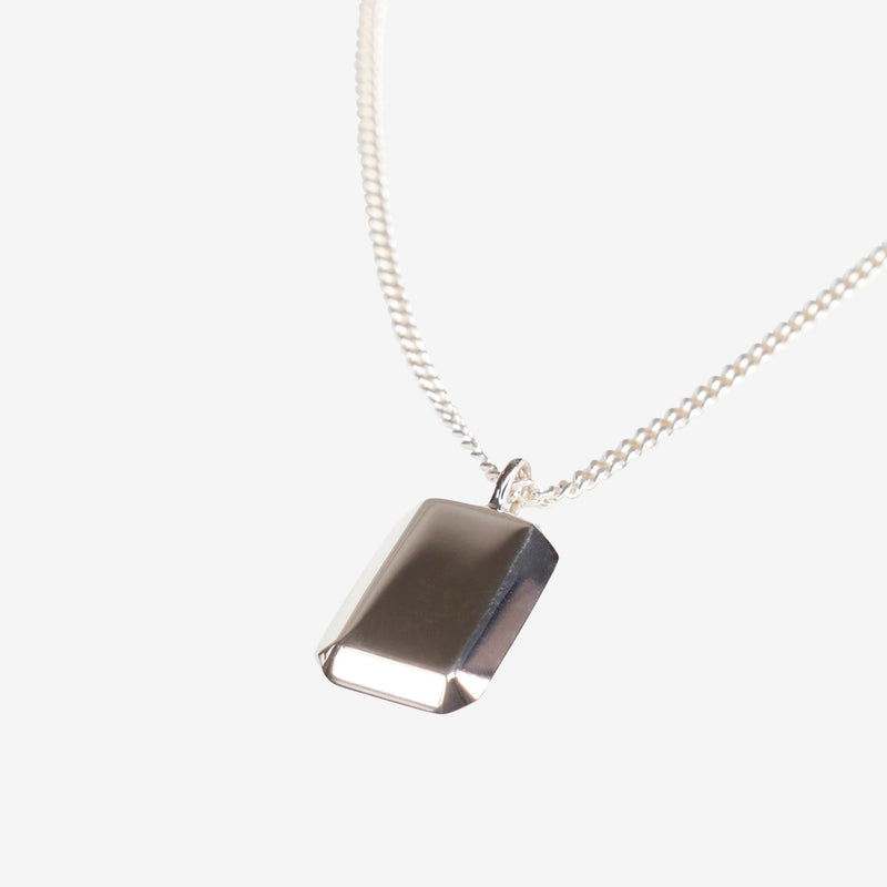Type 013 Bank Pendant Silver Jewellery