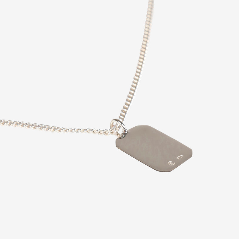 Type 013 Bank Pendant Silver Jewellery