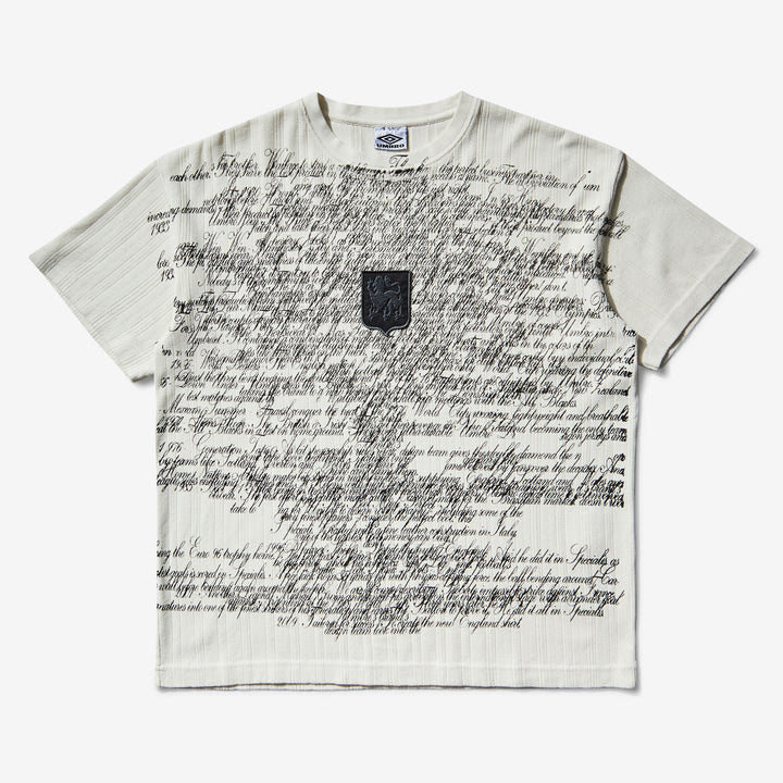 Biography Pointelle Baby T-Shirt White Powder Front