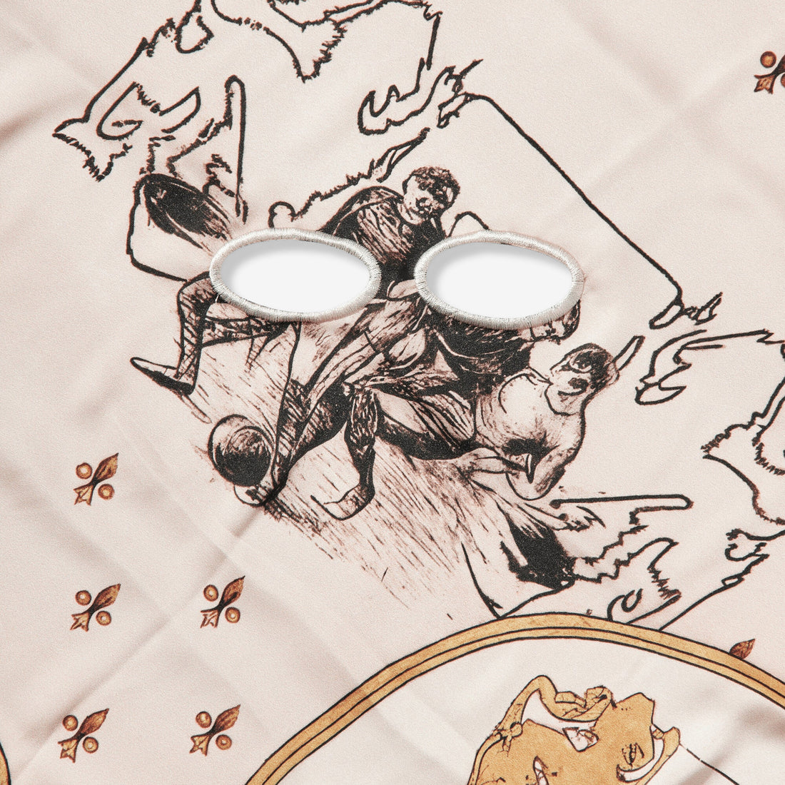 Crest Masked Foulard Black Accessories