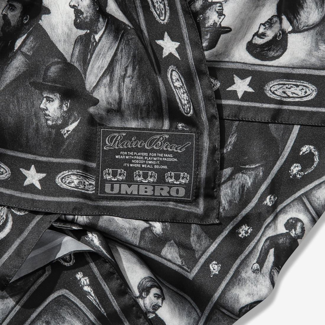 Crowd Masked Foulard Black Grey Accessories