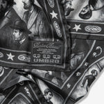 Crowd Masked Foulard Black Grey