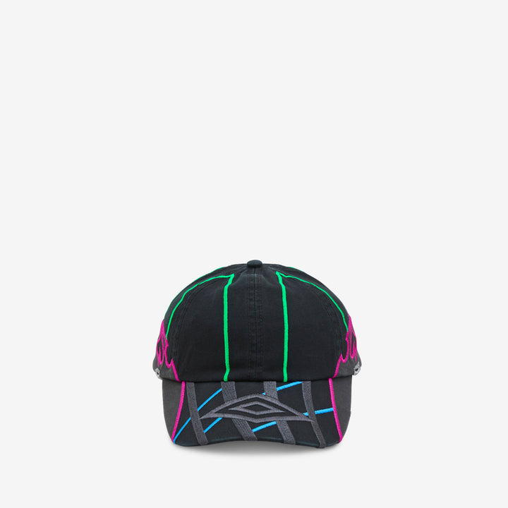 Goalkeeper Cap Black | Anthracite Front