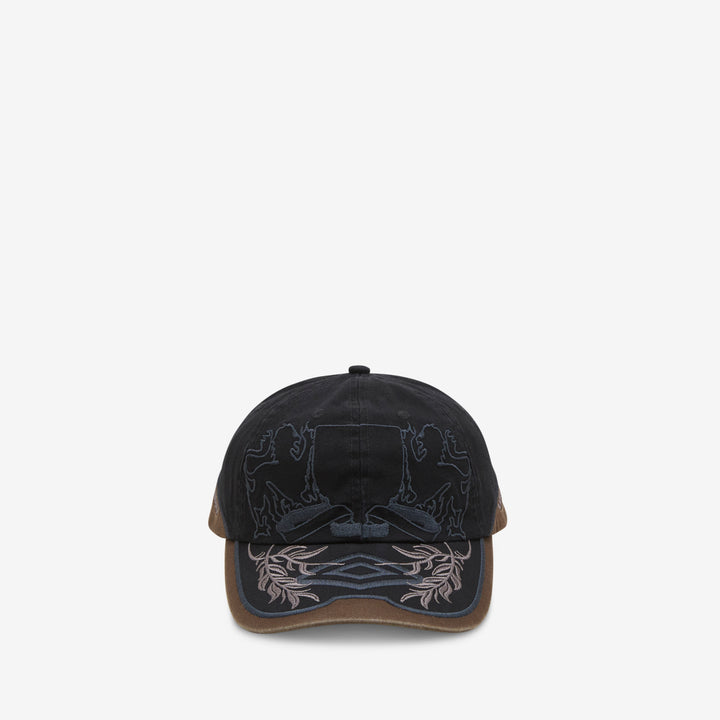 Laurel Cap Brown Black Front