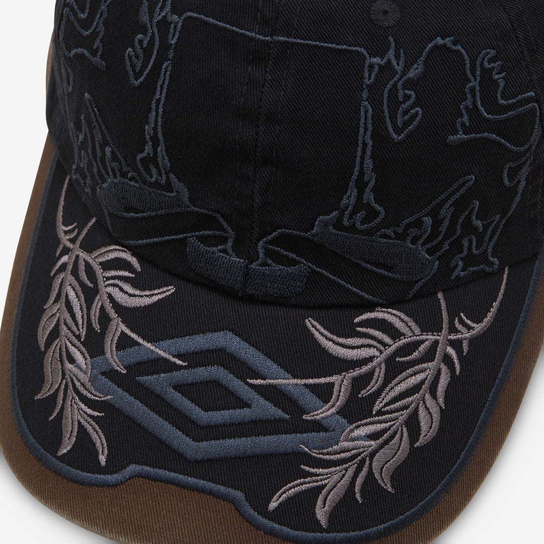 Laurel Cap Brown Black Headwear