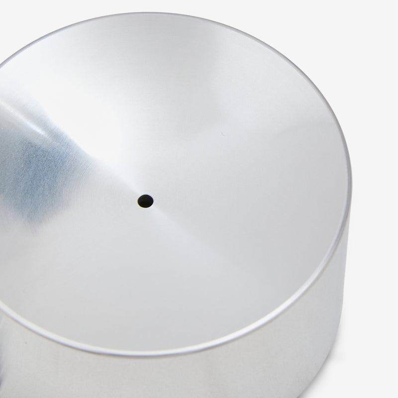 Metallic Ashtray Incense Holder Silver Lifestyle