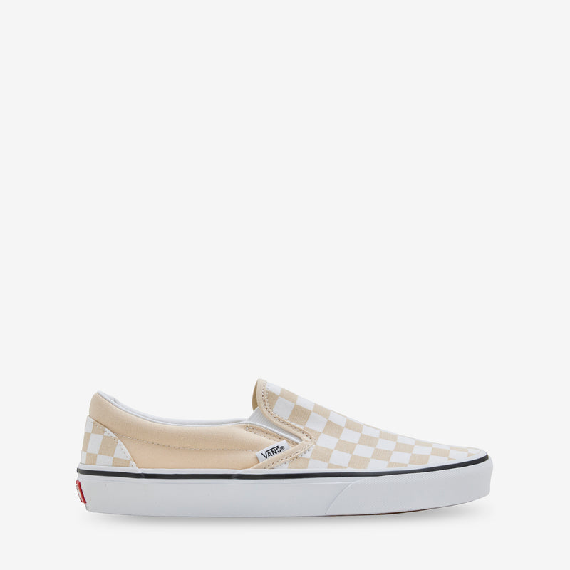 Classic Slip-on Color Theory Checkerboard Creme Brule Footwear