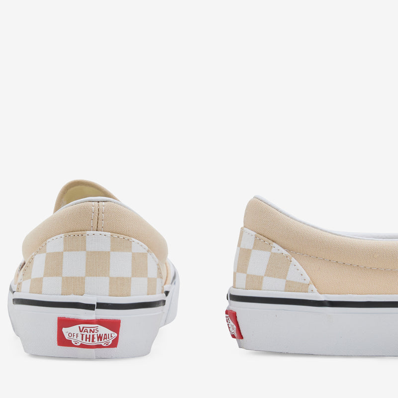 Classic Slip-on Color Theory Checkerboard Creme Brule Footwear