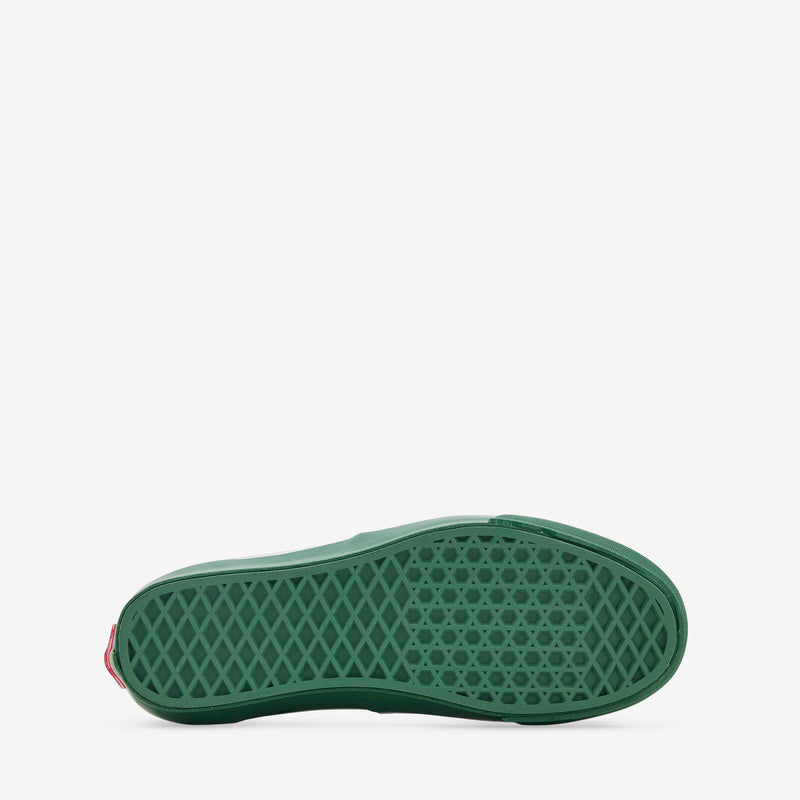 Authentic 44 Duck Canvas White | Green Footwear