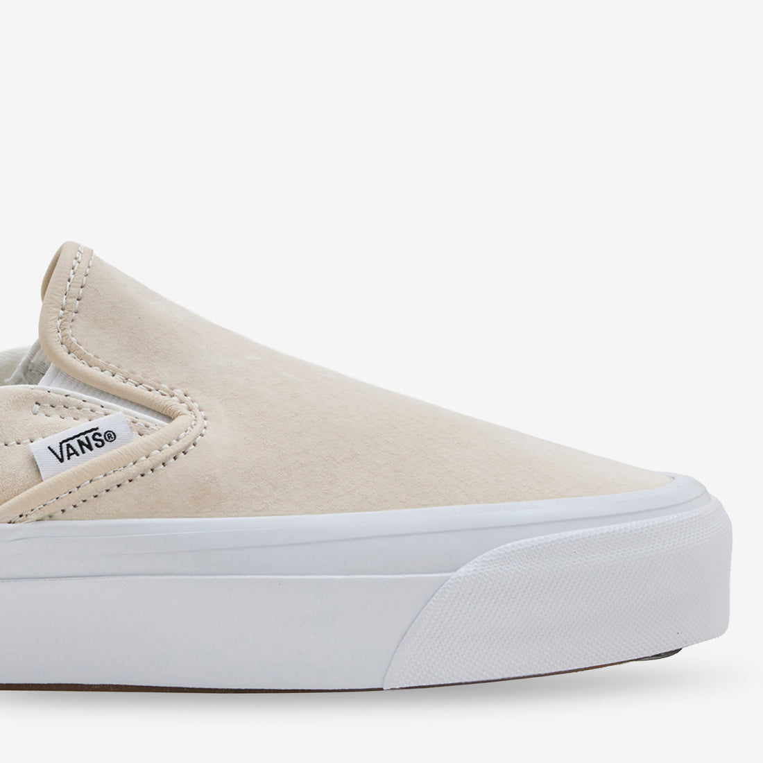 LX Classic Slip-On 98 Pig Suede Creme Brule Footwear