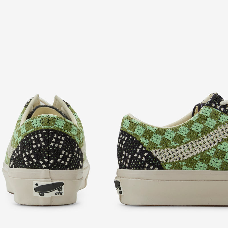 OTW Old Skool 36 Engineered Knit Tap Shoe Green Footwear