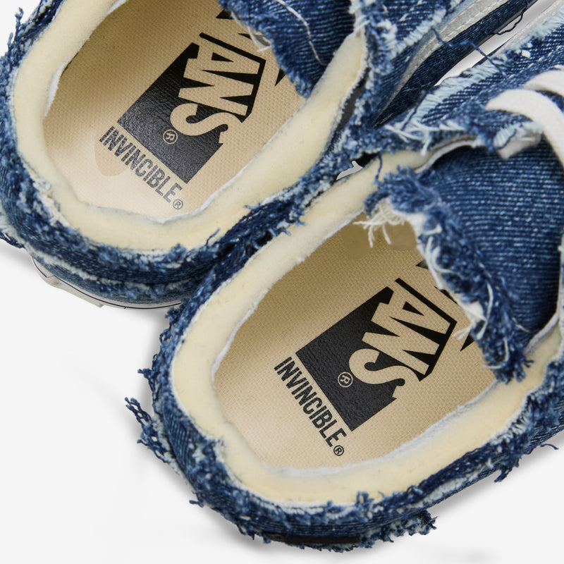 Invincible x LX Old Skool Frayed Invincible Denim | Marshmellow Footwear
