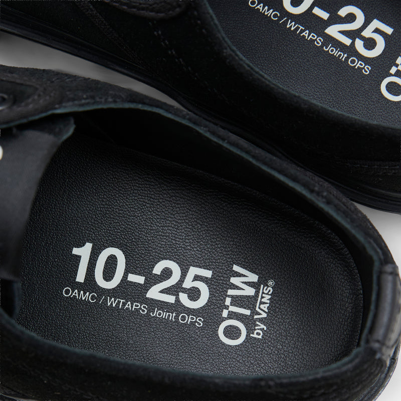 OAMC x WTAPS x Seylynn Lug Black Footwear