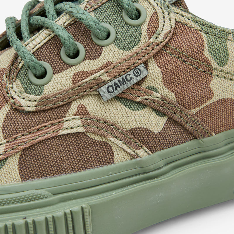 OAMC x WTAPS x Seylynn Lug Duck Camo Footwear