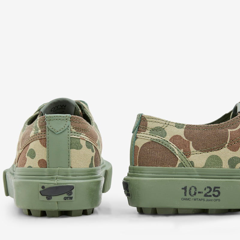 OAMC x WTAPS x Seylynn Lug Duck Camo Footwear
