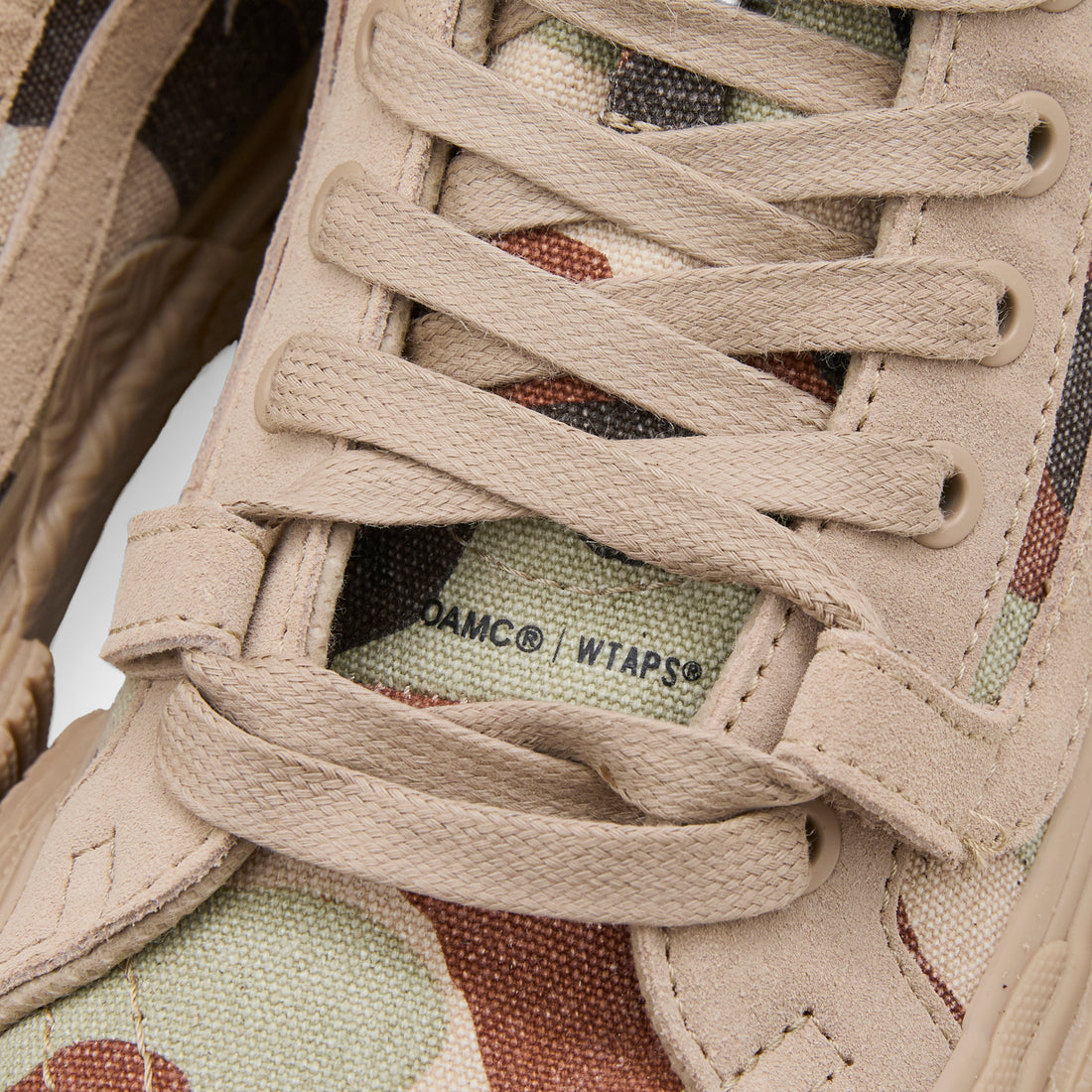 OAMC x WTAPS x Sk8-Hi GL Lug Desert Camo Footwear