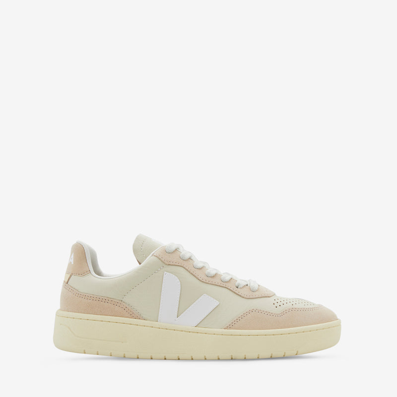 Women's V-90 Leather Pierre White Footwear