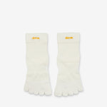 Mini Crew 2 Pack Toe Socks Ivory | Lime