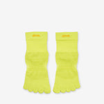 Mini Crew 2 Pack Toe Socks Ivory | Lime