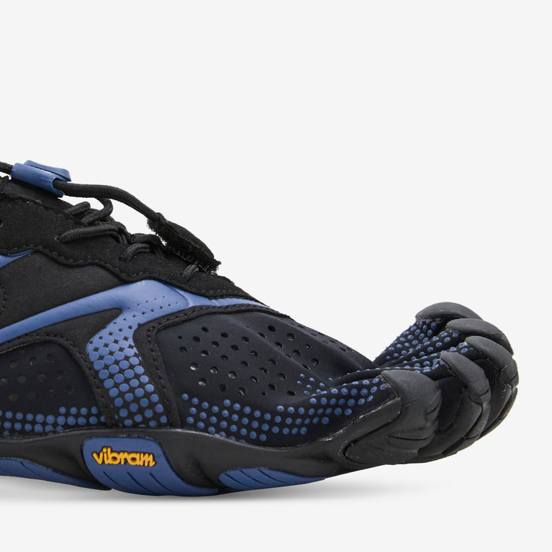 V-Run Black | Blue Footwear