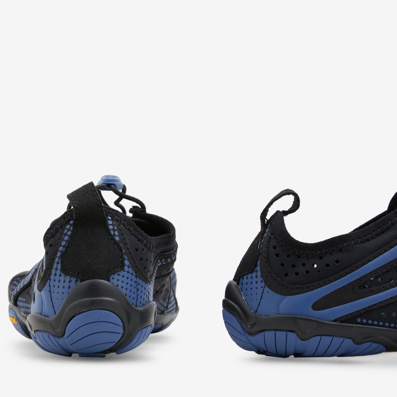 V-Run Black | Blue Footwear