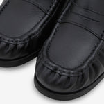 Ogee Black Grain Leather