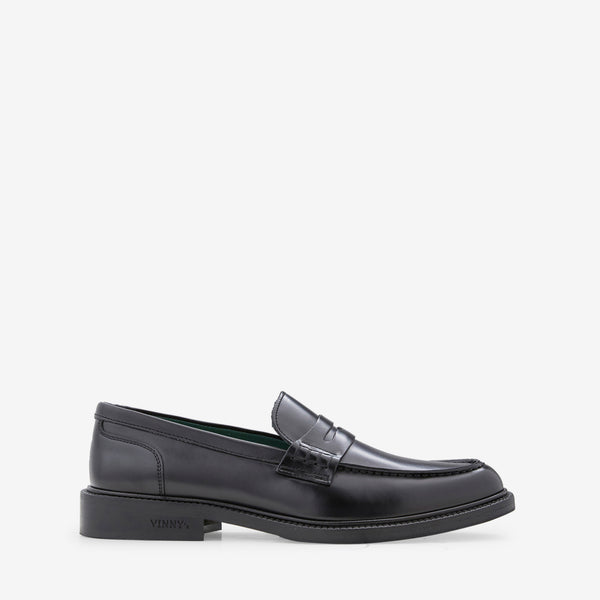Townee Penny Loafer Polido Leather Black