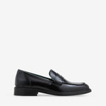 Townee Penny Loafer Black Polido Leather