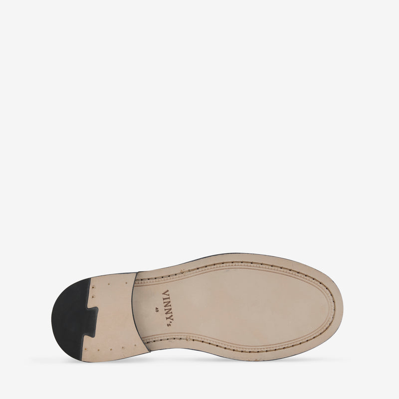 Yardee Moccasin Loafer Green Embossed Footwear
