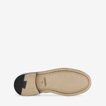 Yardee Moccasin Loafer Black Lizard Pattern