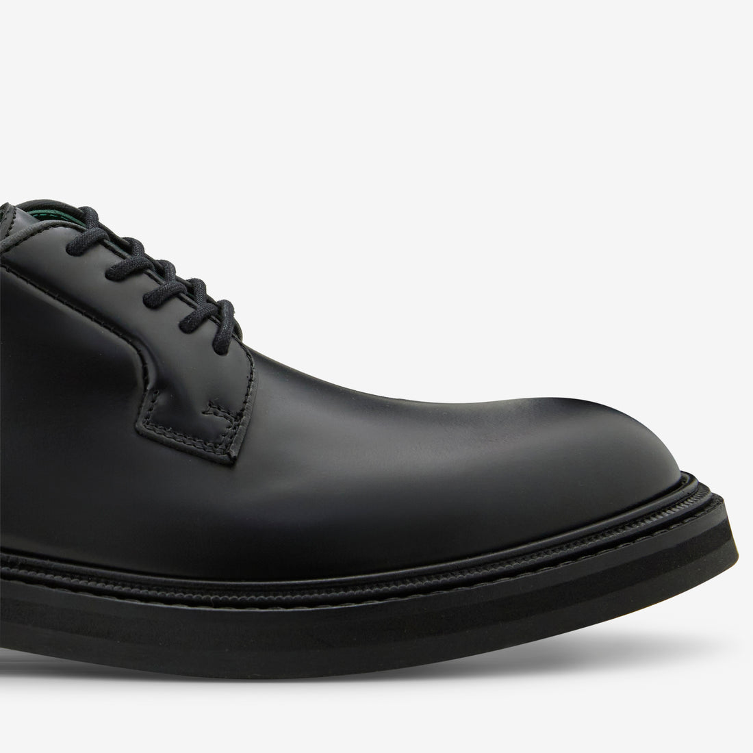 Vinnee Blucher Black Polido Leather Footwear