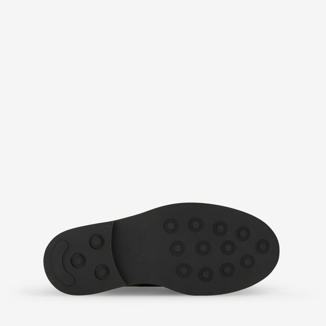 Vinnee Penny Loafer Black Polido Leather Footwear