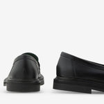 Vinnee Penny Loafer Black Polido Leather