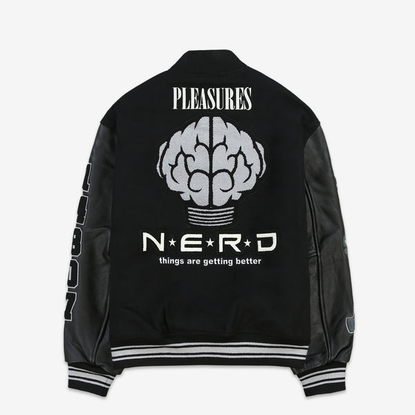 NERD Varsity Jacket Black