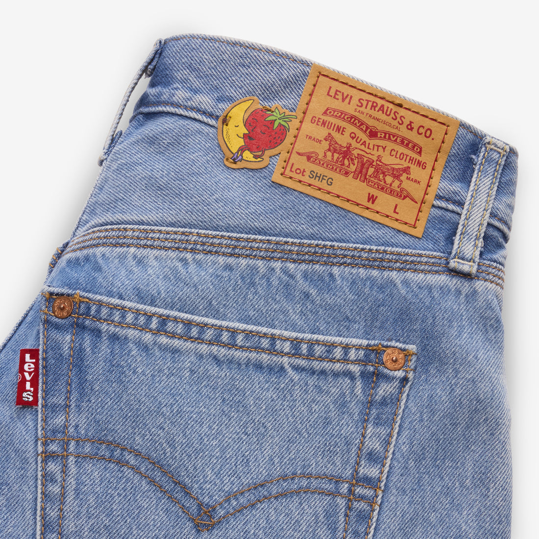 Sky High Farm x Women's Straight Jeans Light Stone Pants