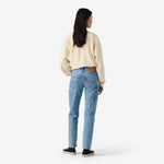 Sky High Farm x Women's Straight Jeans Light Stone