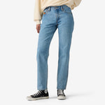 Sky High Farm x Women's Straight Jeans Light Stone