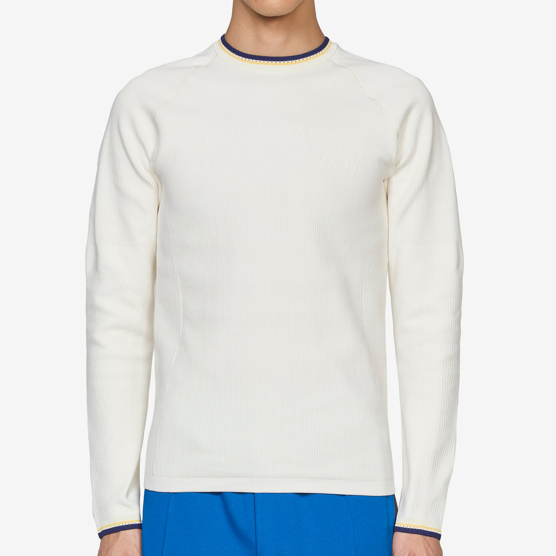 Y-3 x Wales Bonner x Knit Base Top Cream White Jumpers