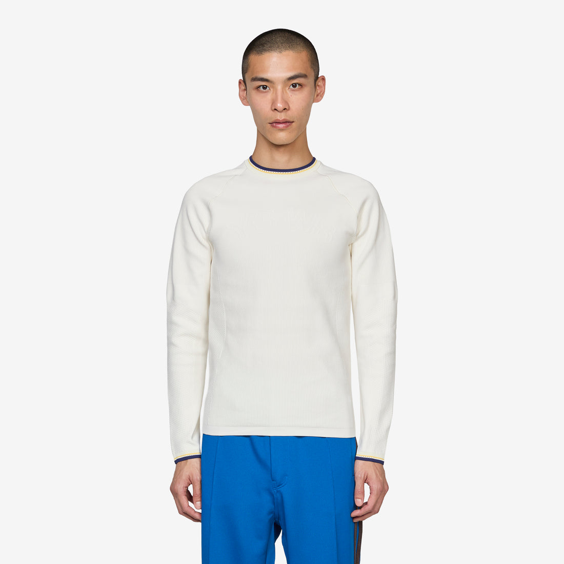 Y-3 x Wales Bonner x Knit Base Top Cream White Jumpers