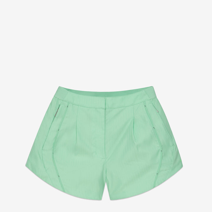 Women's Energy Woven Shorts Cucumber Calm Front