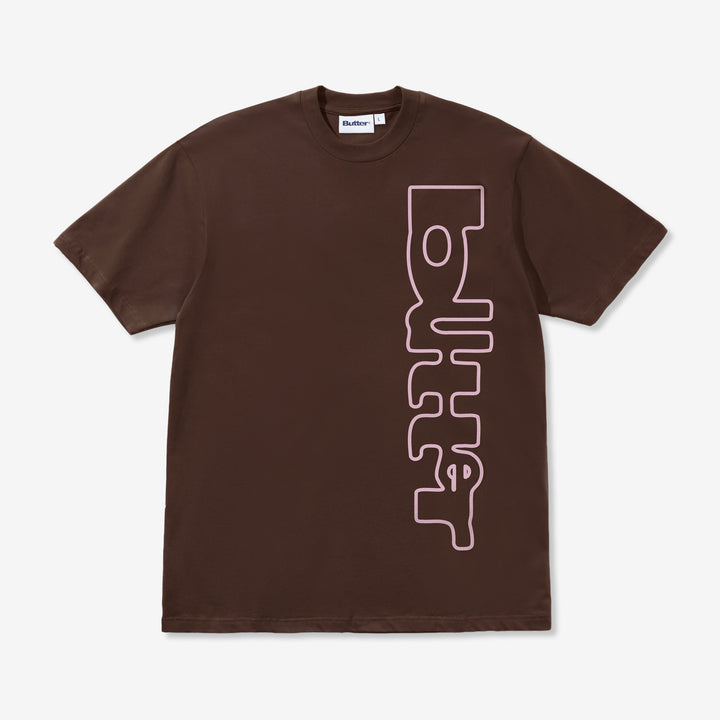 Warped T-Shirt Chestnut Front