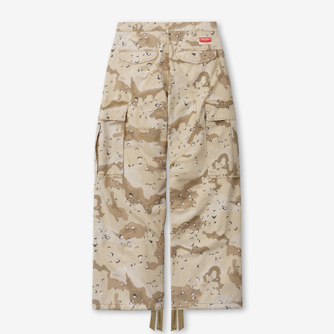 Wide Leg Cargo Pants Desert Storm Pants