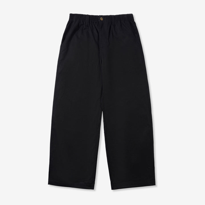 Wide Leg Pants Black Front