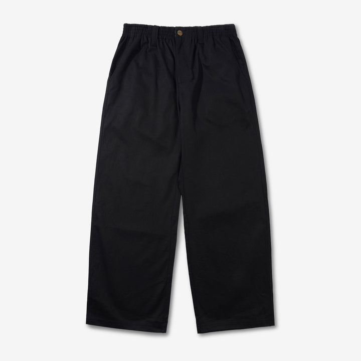 Wide Leg Pants Black Front