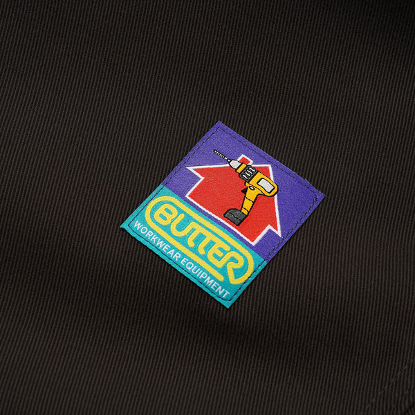 Work Jacket Washed Black Jackets